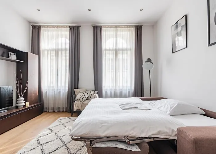 Apartman Place Of Grace - 50 Meters From Dancing House Prága